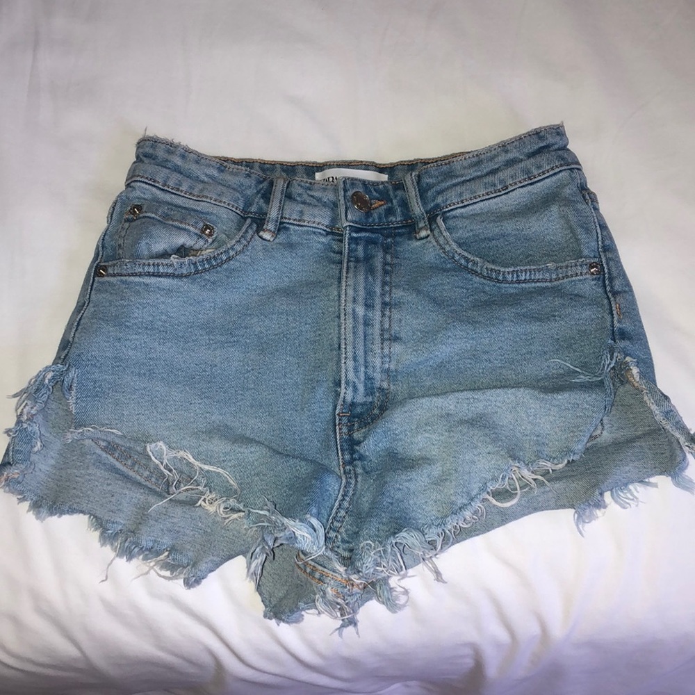 Denim shorts
